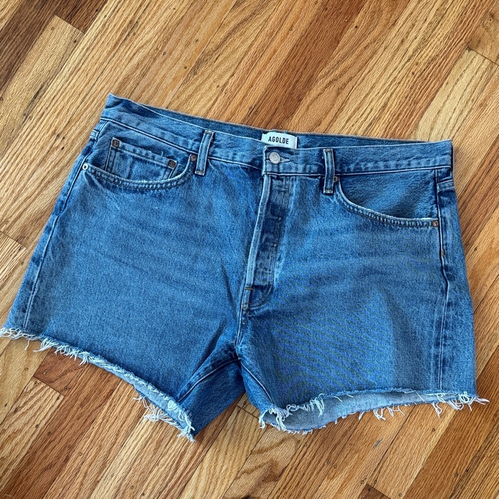 Agolde Parker Long Shorts